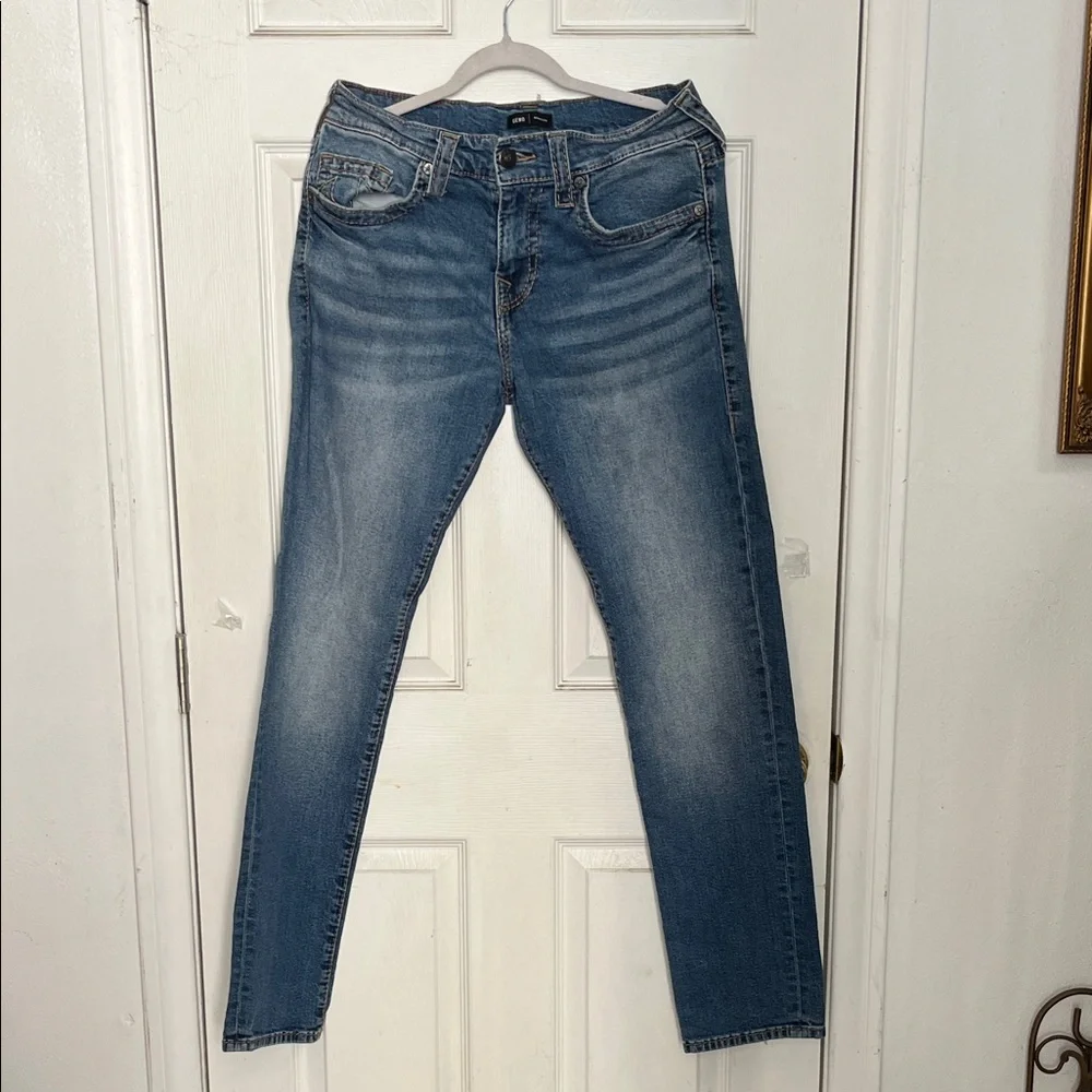 True Religion Men's Blue Relaxed Jeans